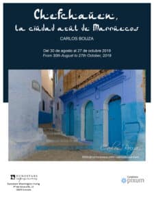 Cartel Chefchauen, la ciudad azul de Marruecos en Granada