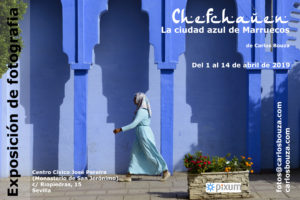 Exposición "Chefchauen, la ciudad azul de Marruecos" en el Monasterio de San Jerónimo de Sevilla