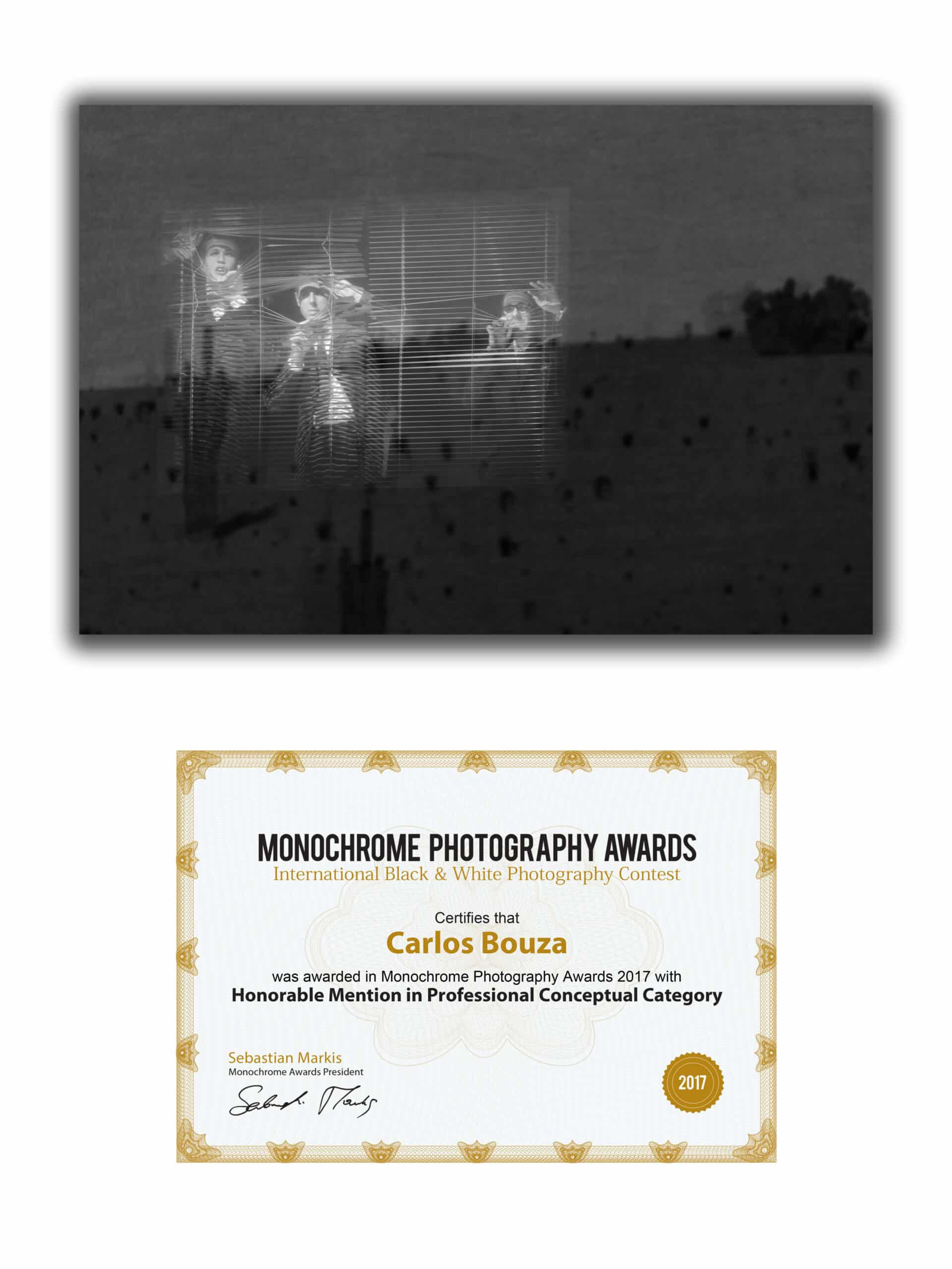 Mención de Honor en los Monochrome Award